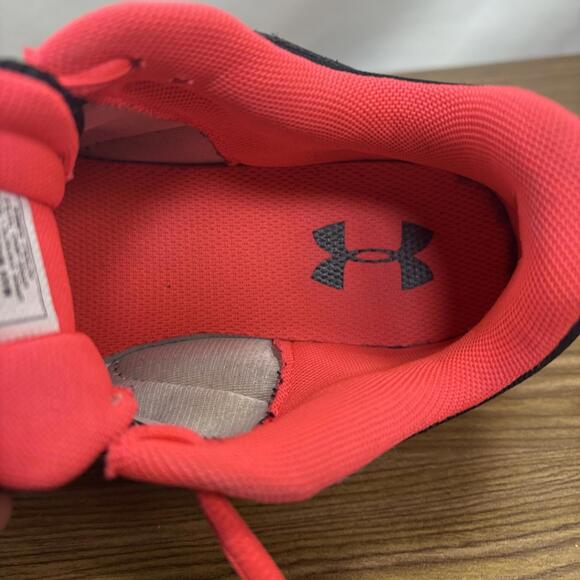 Under Armour Womens Micro G Assert V 1252307 Black Running Shoes Sneakers Sz 8.5 - Picture 13 of 16